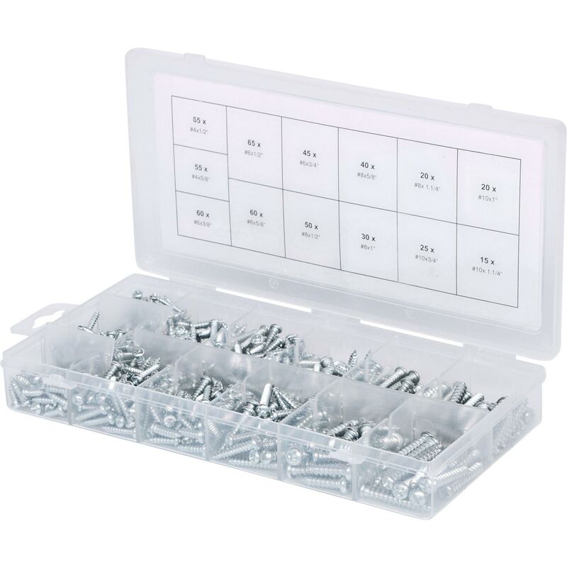 970.0420 9700420 Blechschrauben-Sortiment 1 St. - Ks Tools