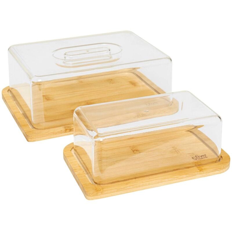 5five Simply Smart - Käse- und butterdose bambus - 5five