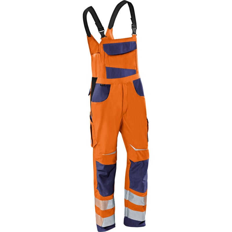 Kübler Latzhose reflectiq psa 2 3207 warnorange/dunkelblau Gr. 24