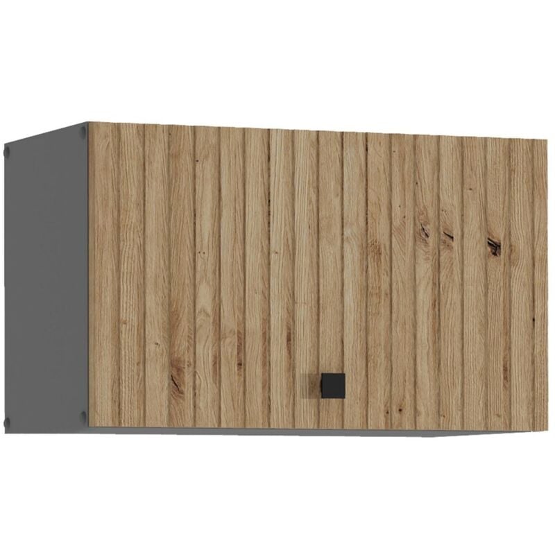 Küchen Preisbombe - Küche ava Artisan Hängeschrank 60 cm Lamellenoptik Küchenzeile Einbauküche