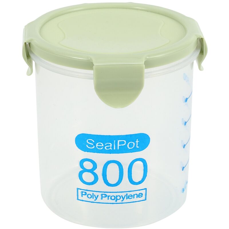 Tlily - Küchen-Lebensmittelbehälter, versiegelt, für Tee, Kaffee, Süßigkeiten, Vorratsbehälter, Kunststoff, Müsli, Snacks, Keksdose, Gläser für