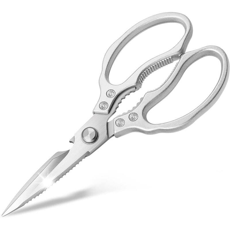 Linghhang - Küchenschere, Hochleistungs-Küchenschere, scharf, Multifunktionsschere aus Edelstahl für Huhn, Geflügel, Fisch, Fleisch, Gemüse,