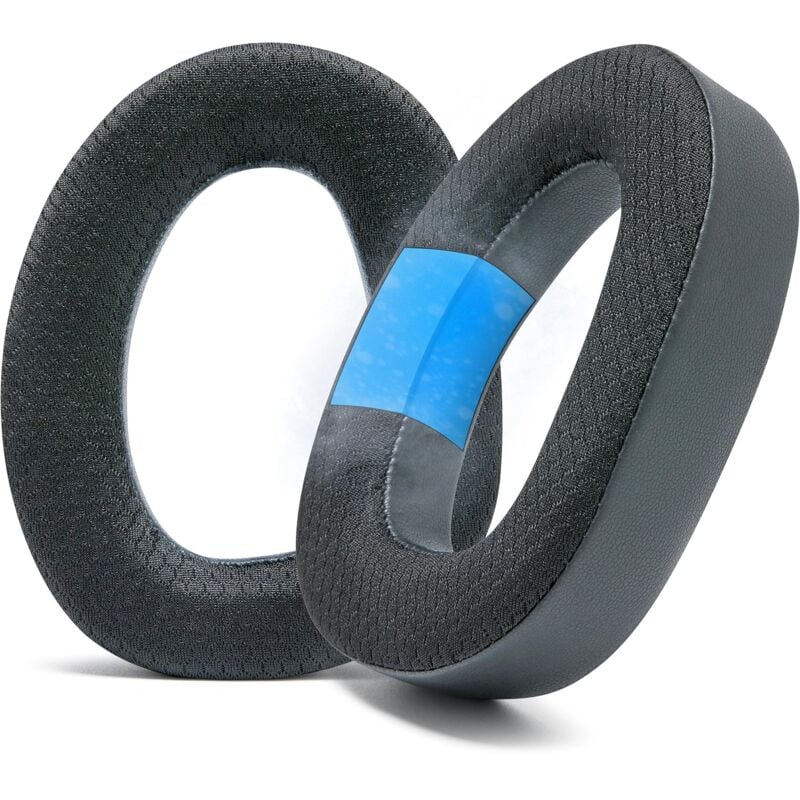 Kühlende Gel-Ohrpolster für EPOS H6 Pro/Sennheiser GSP 600 / GSP500 / GSP550 / GSP670, verbessert den Komfort Schwarz