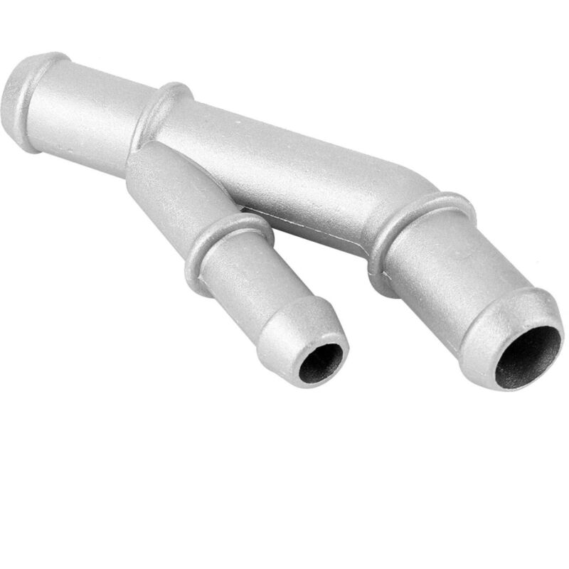Kühlmittel-Y-Flansch, Kühlmittelschlauchadapter aus Aluminiumguss, Y-Flansch 1J0121087E, passend für Mk4 1.8T 2000-2005, für TT 2000-2002