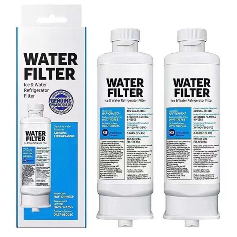 Kühlschrank-Ersatzteile Kühlschrank-Ersatzteile 2x kompatibler Samsung-Kühlschrank-Wasserfilter DA97-17376B Kühlschrankkartusche (HAF-QIN/EXP) ,
