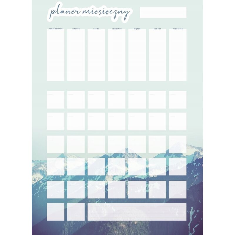 Kühlschrankplaner, magnetischer Kalender, 30 x 42,5 cm