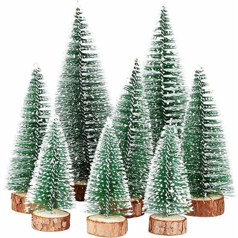 Künstlicher Mini-Weihnachtsbaum, Miniatur-Mini-Weihnachtsbaum für den Innenbereich, Tisch-Baumschmuck für die Weihnachtsfeier
