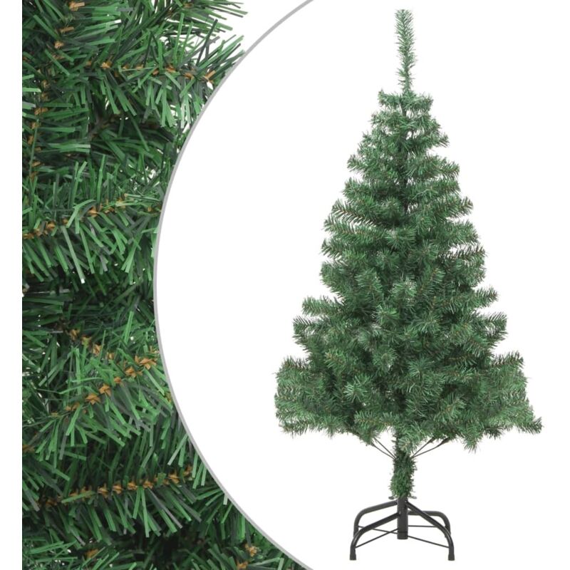 vidaXL Künstlicher Weihnachtsbaum mit Ständer 150 cm 380 Zweige
