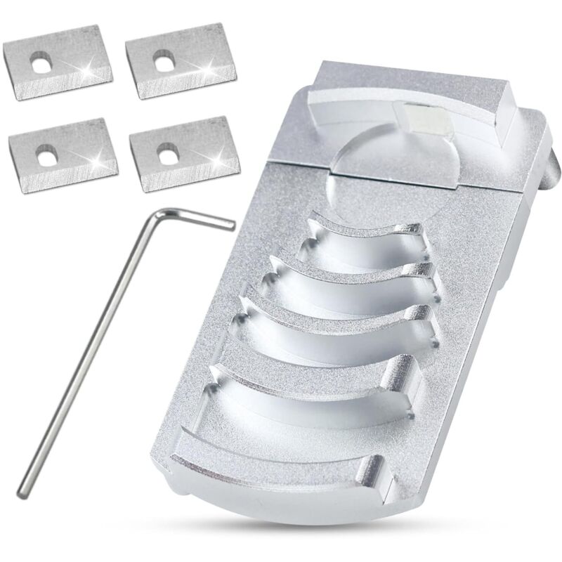 Kunststoffrohr-Brechwerkzeug, professioneller PVC-Rohrprofiler für sechs Rohrgrößen von 1-1/4 bis 4 Zoll, PVC-Rohr-Brechwerkzeug, abgeschrägtes