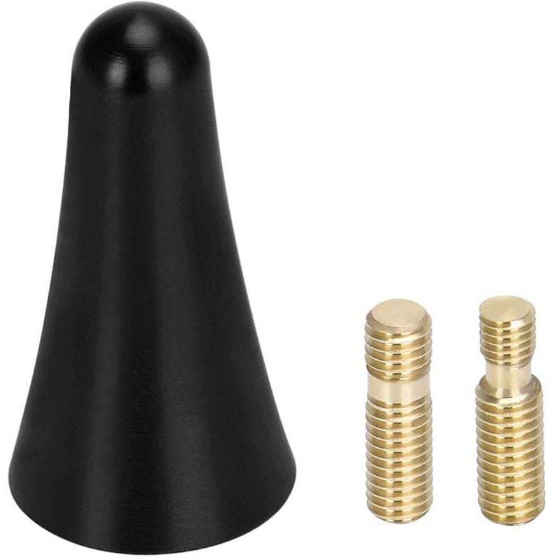 Kurze Autoantenne mit Verstärker, Aluminium-Dachantenne, verbesserter Empfang, Antennenstab, FM/DAB-Dachantenne, universelle Fahrzeugantenne, 4 cm