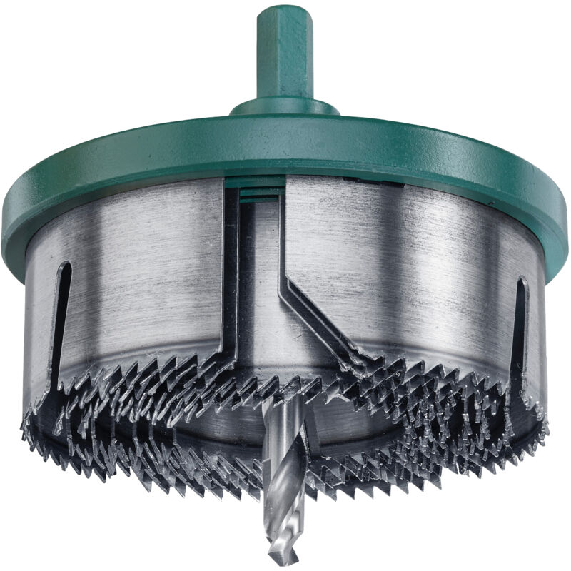 KWB - akku-top Mehrkranz-Lochsäge '7 Sägekränze für Bohrmaschinen und Akkuschrauber, 13 mm Bohrfutter geeignet