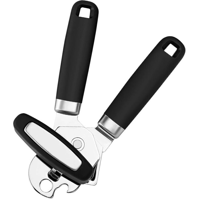 3-in-1-Dosenöffner aus Edelstahl, manuell, professioneller Dosen- und Flaschenöffner, ideal für Arthritis-Patienten. - KZQ