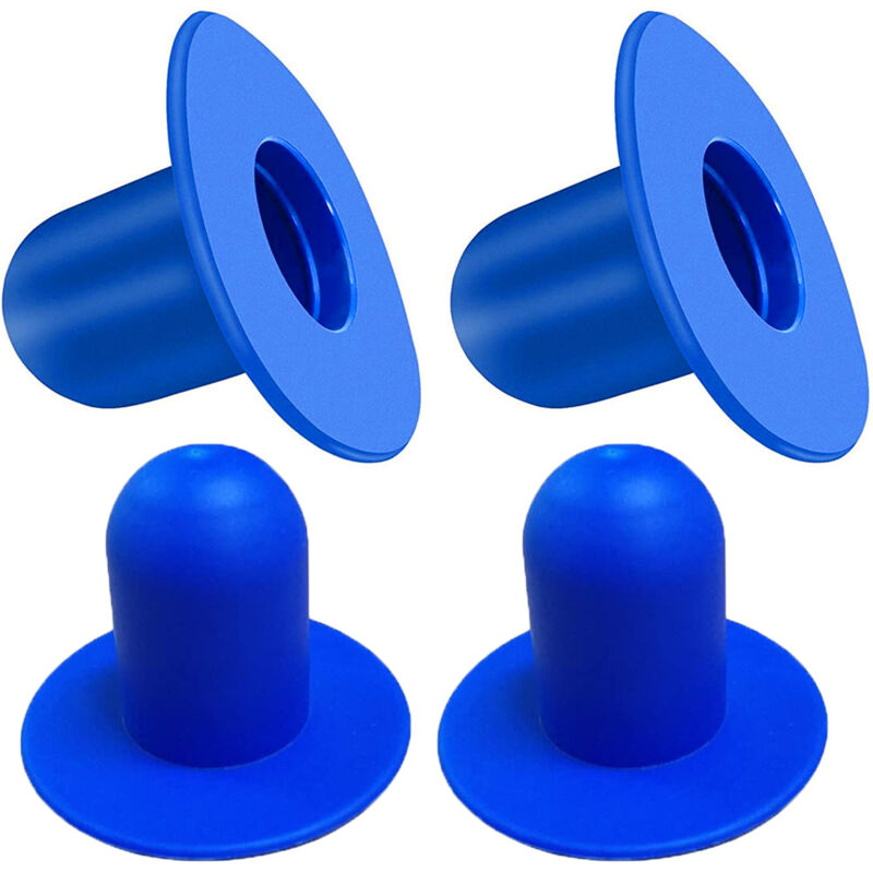 4 Stück Schwimmbadstöpsel, Zubehör für oberirdische Pools, Poolsieb, Ersatz von Stöpsellöchern in Schwimmbädern, geeignet für oberirdische Pools