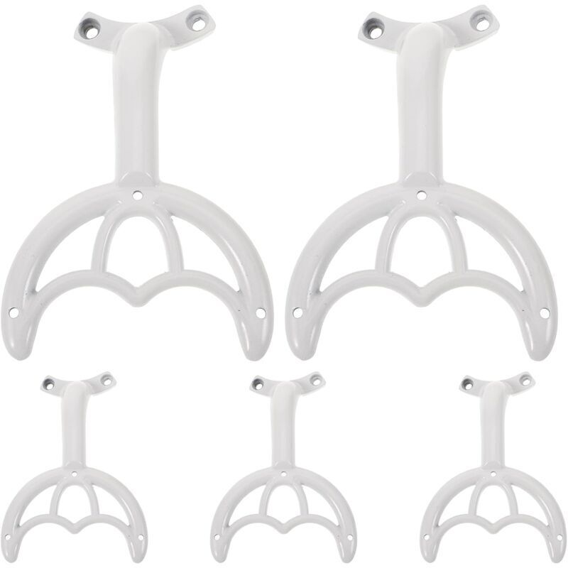 8 Stück Federklammern, 8 mm Kajak-Federklammern, Edelstahl-Druckknopf-Federklammer für Camping-Paddel-Zeltstange