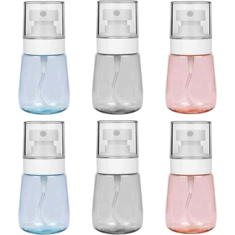KZQ - 6er-Pack wiederverwendbare Sprühflaschen mit je 30 ml Inhalt. Reise-Sprühflaschen für Lotionen, Parfüms, Kosmetika, Öle, Haare und Pflanzen.