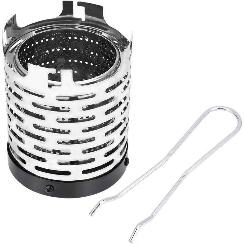 Camping-Set, tragbares Gas-Set, tragbares Mini-Gas-Set aus Metall für den Außenbereich, Camping-Zubehör und Sender. - KZQ