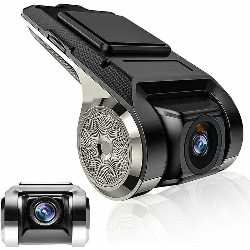 KZQ Dashcam, Auto-HD-Mini-DVR-Recorder, Autokamera, 140° Betrachtungswinkel, G-Sensor, Smart GPS ADAS-Fahrtenrekorder, USB-Auto-DVR für