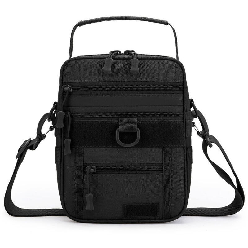 Militärische taktische Waffentasche, Schultertasche, Jagdpistolenholster, Waffenkoffer, Airsoft-Waffenholster, verstellbares Pack, Schwarz - KZQ