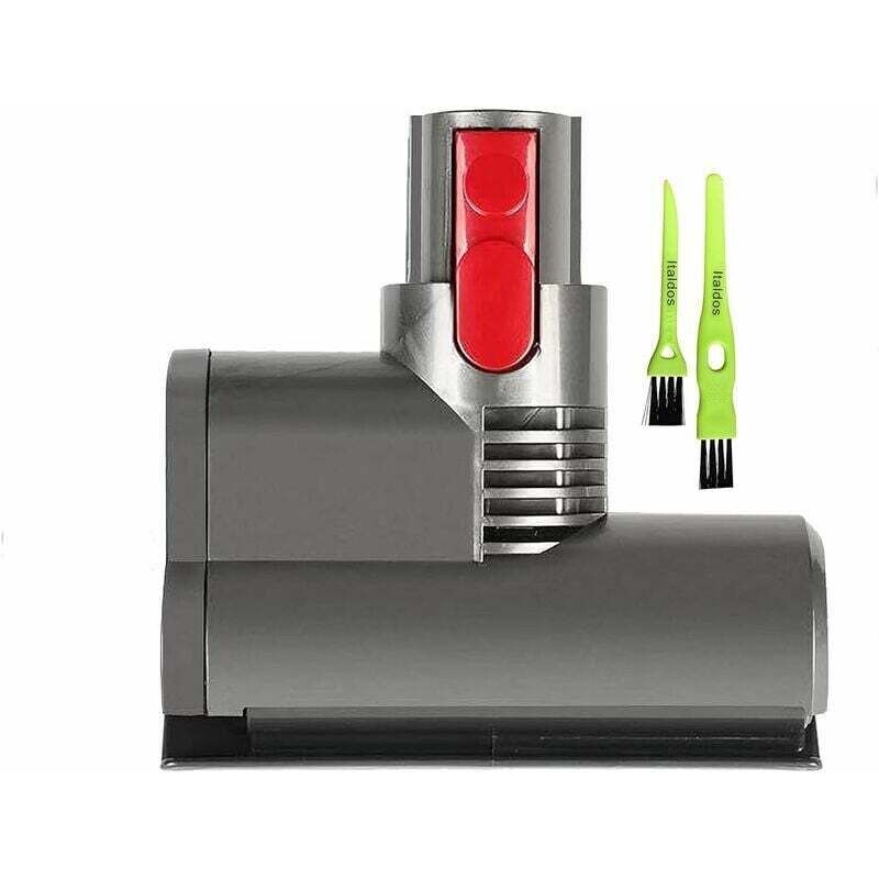 KZQ Mini Turbo Motorisierte Matratzenbürste Kompatibel mit Dyson V8, V10 und V11. Schnellverschlussbürste für Sofa, Autositz und Sessel. Beseitigt