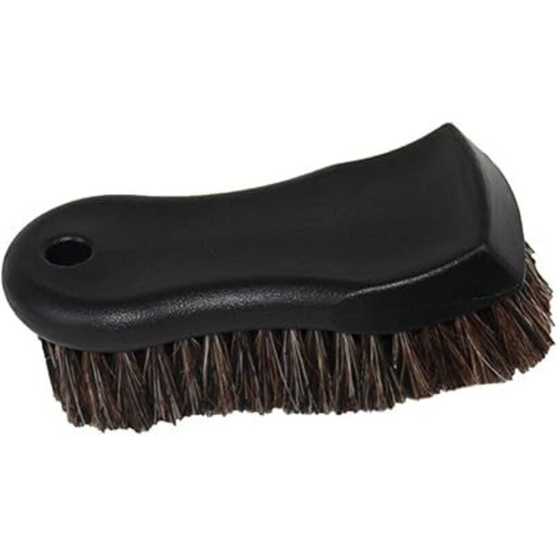 KZQ - Reifenreinigungsbürste, Rosshaarbürste, Autofelgen-Reinigungsbürste, Autoreifen-Waschbürste, Motorrad- oder Fahrrad-Reinigungsbürste.