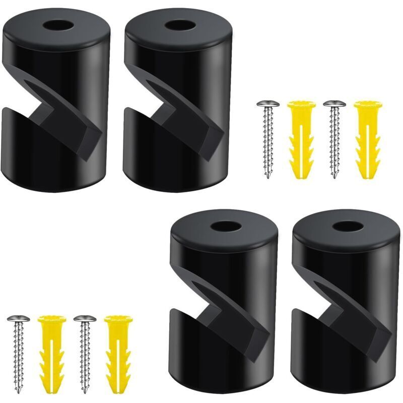 KZQ 10er-Pack S-Haken für den Kleiderschrank, einzigartige Haken mit gedrehtem Design für Handtaschen, Geldbörsen, Handtaschen, Gürtel, Schals, Hüte,