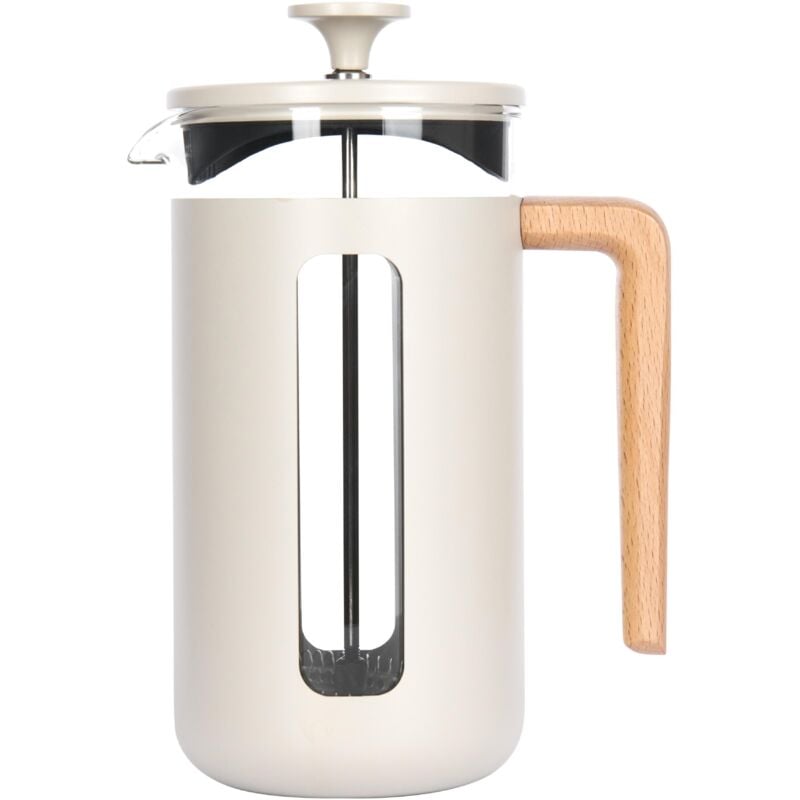 LA CAFETIERE Pisa Kaffeemaschine de Edelstahl 8 Tassen (spät)