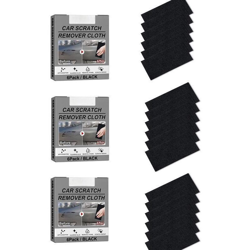 LaBlanc – 18er-Pack Nano-Glanztücher für die Reparatur von Autokratzern, Nano-Zaubertuch, Mehrzweck-Kratzerentferner für die Reparatur von leichten