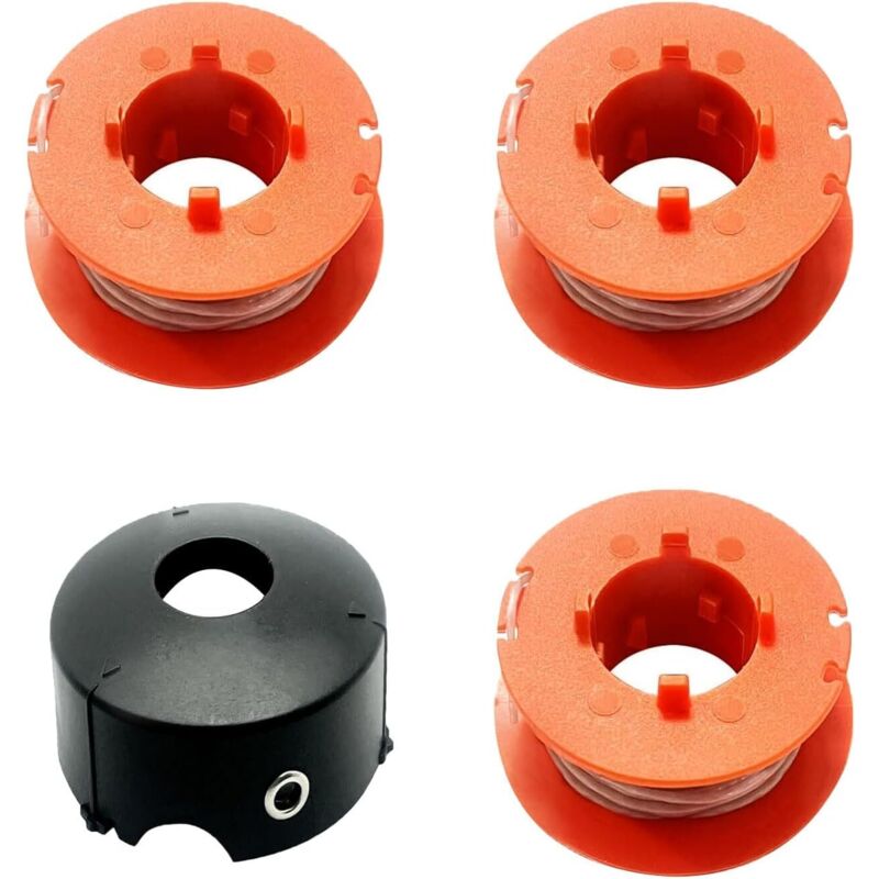 3 Ersatzfadenspulen für Bosch art 23/26/30 Combitrim 23/26 Easytrim Trimmer, für Bosch F016800175 Einzelfadenspule, mit 1 für Bosch F016L71088