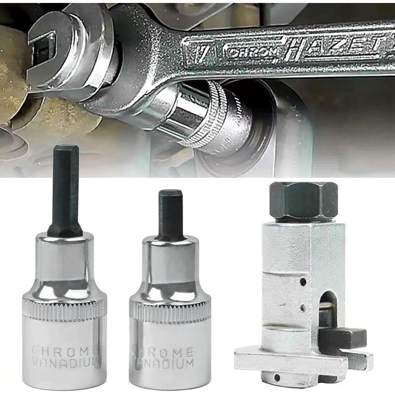 3-teiliges Werkzeug für Automechaniker, Radlager-Stoßdämpfer-Werkzeug, Werkzeug zum Entfernen von Stoßdämpfern, geeignet für die meisten Autos