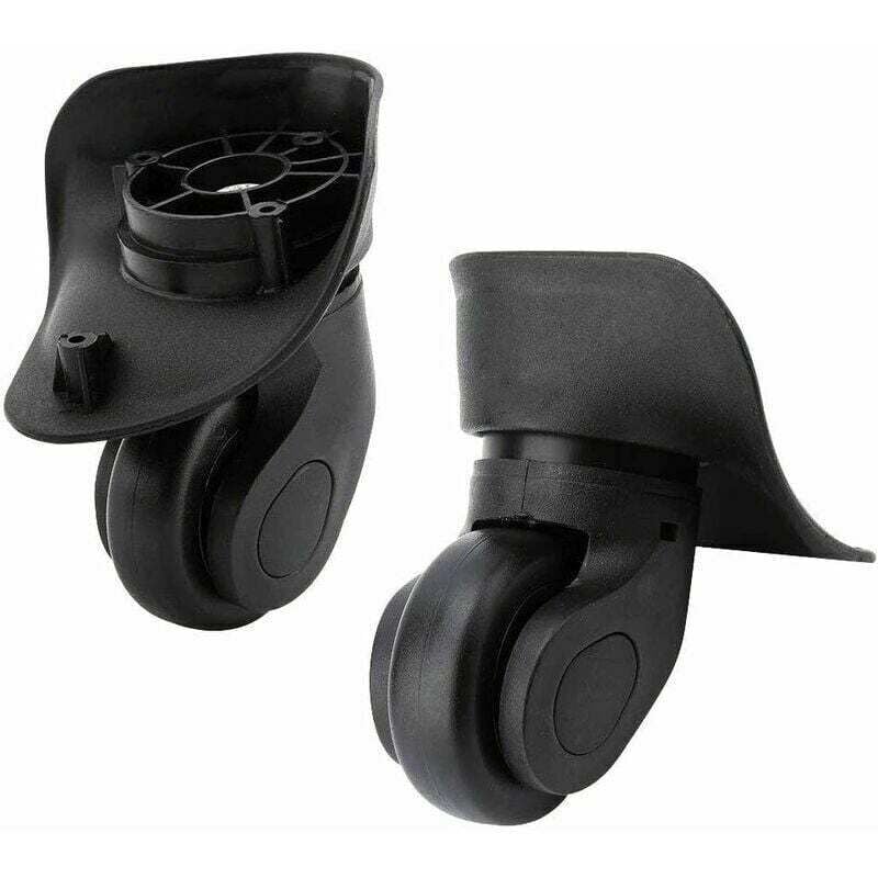 Kofferräder, 2 Stück, stumm, drehbar, Koffer, Gepäck, Ersatzräder, Universal-Koffer, Trolley, Rollen, Gepäck, Ersatzzubehör, Teile für Reisekoffer