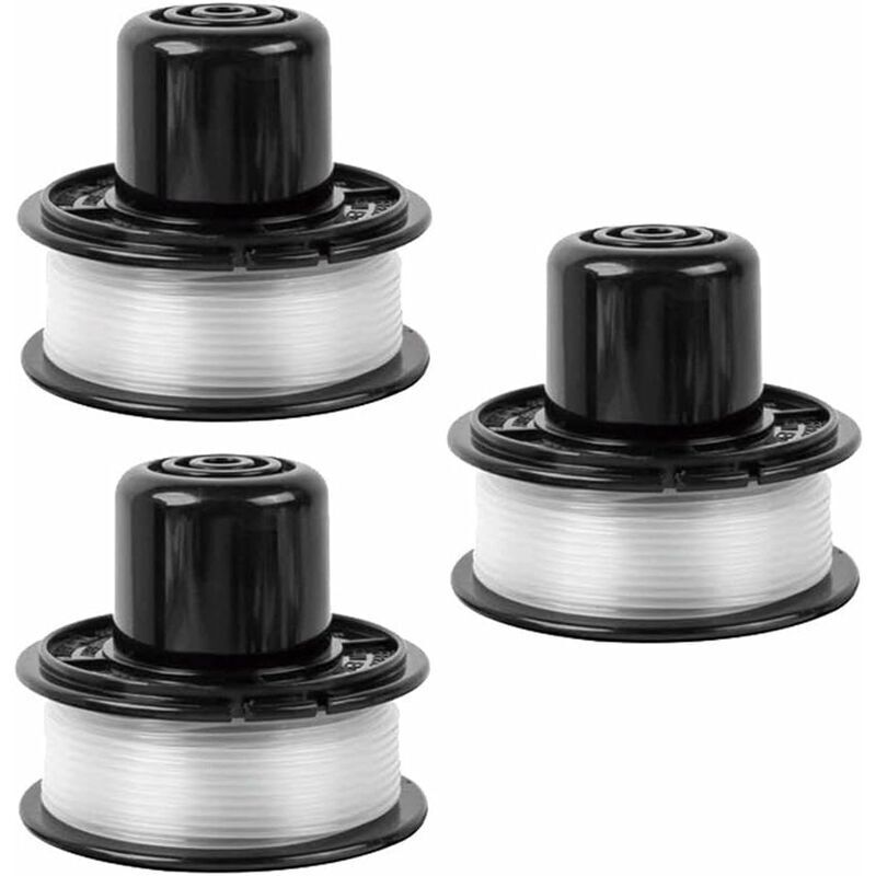 LaBlanc – Spule des Kantentrimmerfadens für Black and Decker A6226 GL360, A6226 Spule des Fadens kompatibel mit Black and Decker GL310 GL360 GL360SB