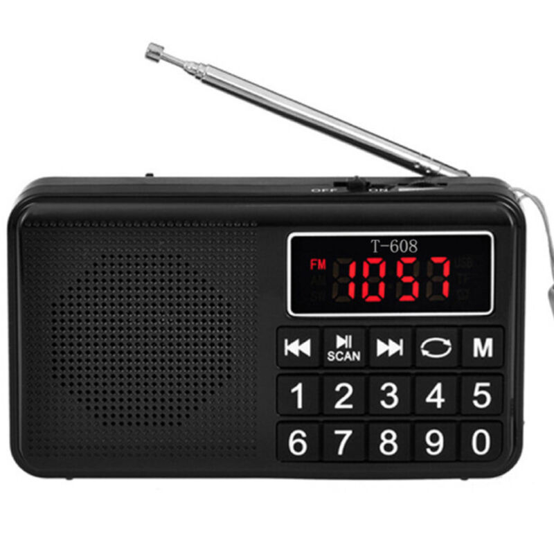 Tragbares Radio – UKW-Radio – mit wiederaufladbarem Akku mit großer Kapazität, MP3-Unterstützung - Lablanc