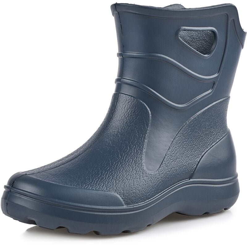 Ladeheid Gummistiefel Damen leichte EVA wasserfeste Schuhe Damen Bequeme und komfortable Gummischuhe KL027D (Dunkelblau, 40 EU)
