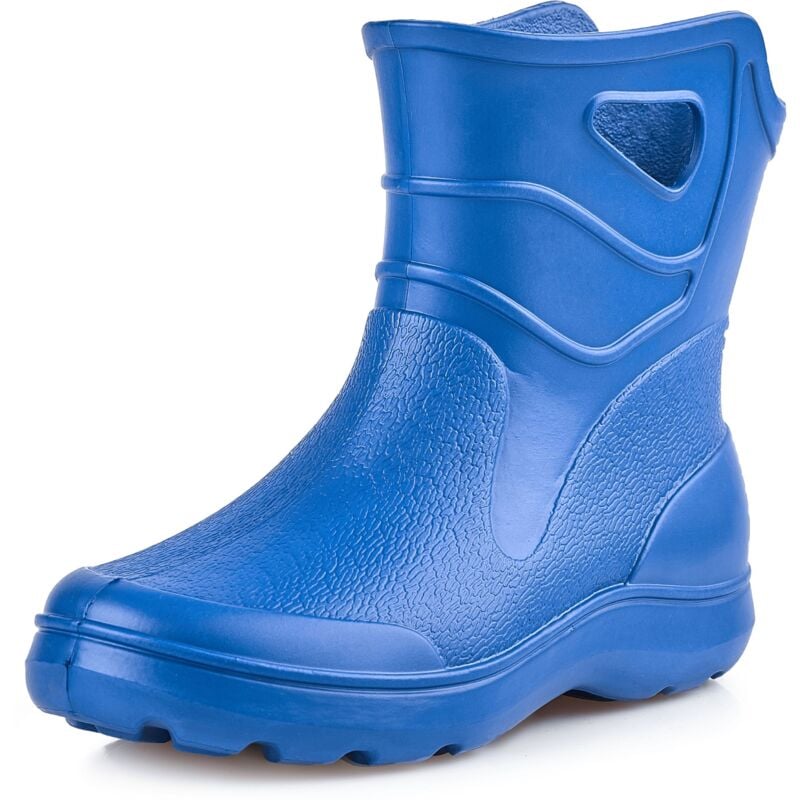Ladeheid Gummistiefel Damen leichte EVA wasserfeste Schuhe Damen Bequeme und komfortable Gummischuhe KL027D (Blau, 39 EU)