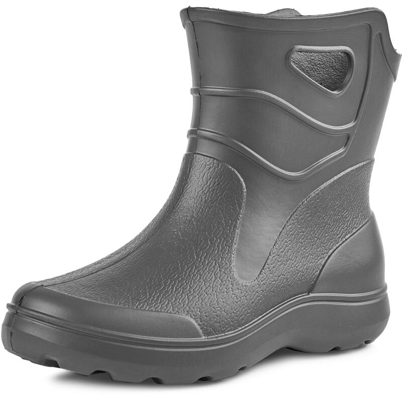 Ladeheid Gummistiefel Damen leichte EVA wasserfeste Schuhe Damen Bequeme und komfortable Gummischuhe KL027D (Graphite, 37 EU)