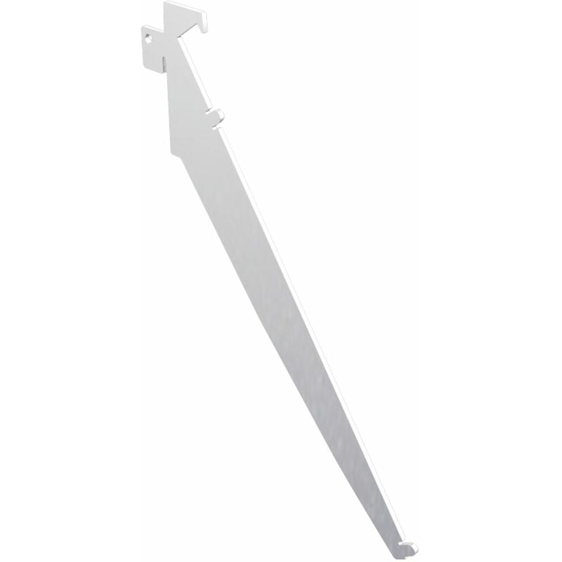 Ladenbausystem Single/Twin Konsole schräg 300 mm chrom