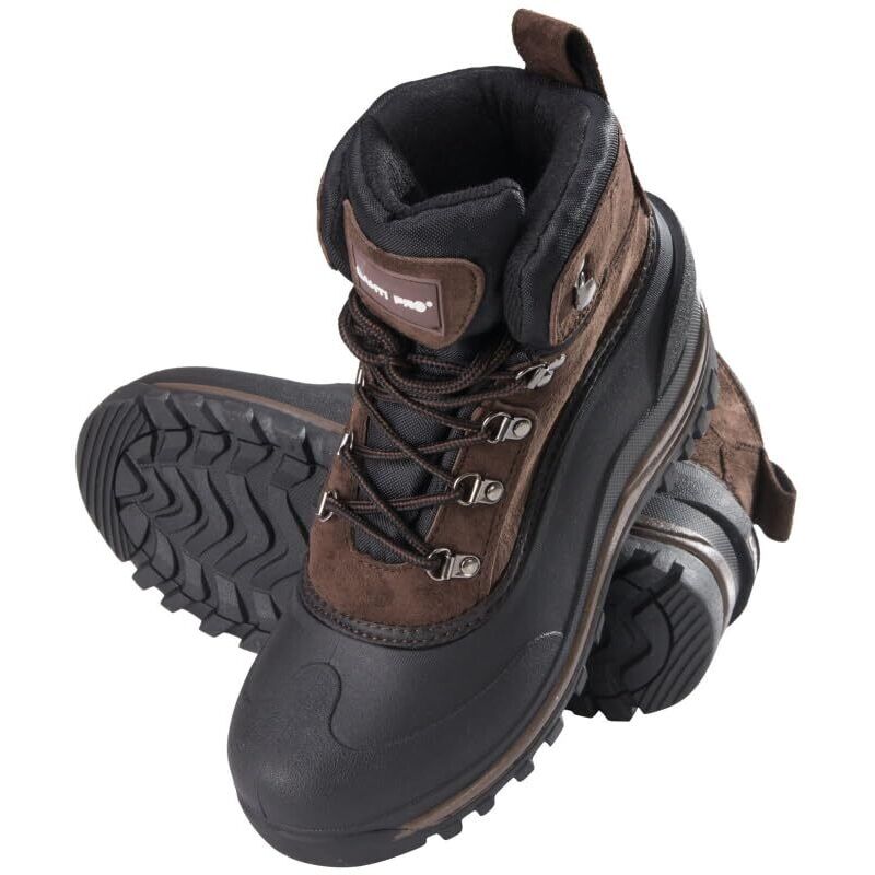 Lahti Pro - Herren Winterstiefel, Schneestiefel, Freizeitstiefel, braun, braun, braun, 40