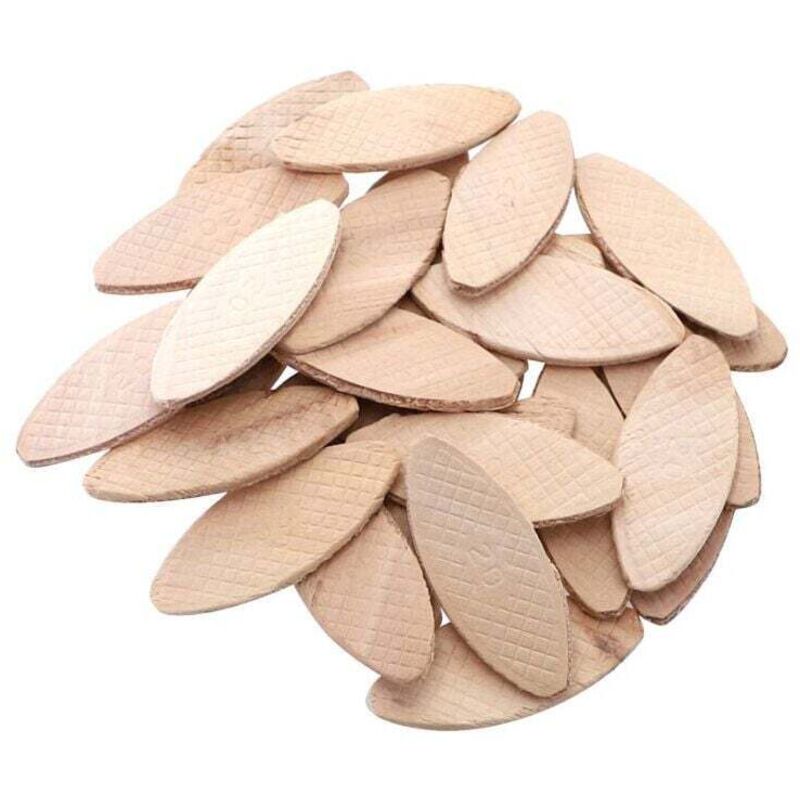 Lamello Holzdübel Größe 10 100 Stück - Hochwertige Flachdübel aus Buchenholz für Schreiner und Heimwerker