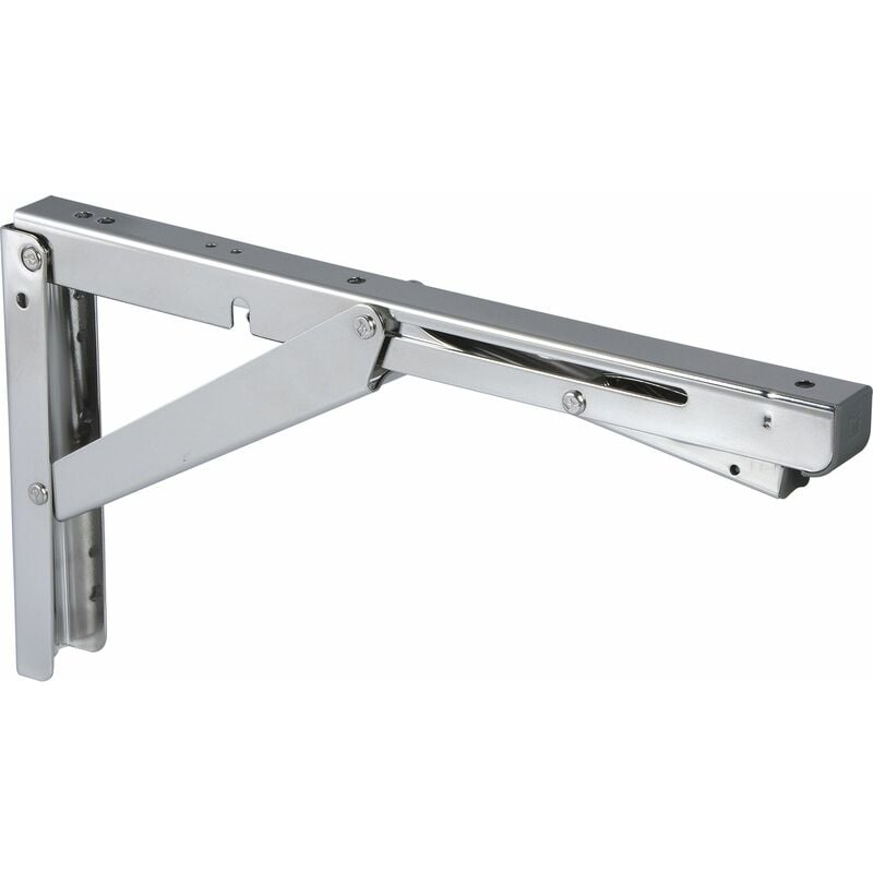 Lamp - Klappwinkel Konsole EB-303, ohne Dämpfung, Edelstahl glänzend