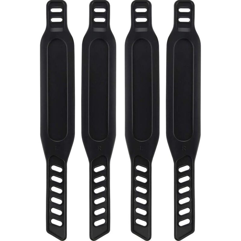 RAPANDA Pedalriemen für Heimtrainer, Gummi-Pedalriemen, einfach einzustellen, universelle Pedalriemen für Heimtrainer, Fahrrad, Zuhause oder