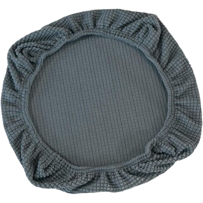 Stretchhusse Sitzbezug für Bürostuhl Drehstuhl Bürostuhl Drehstuhl, Grau - RAPANDA