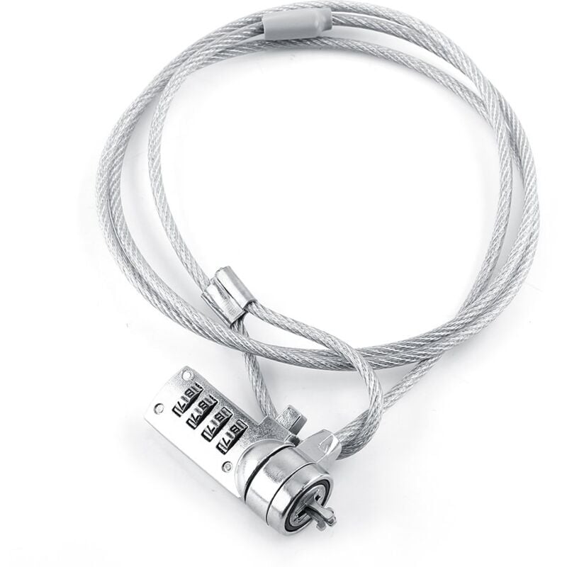 Zoternen - Laptop-Sicherheitskabelschloss. Laptop-Diebstahlschutz-Kabelschloss. Laptop-Sicherheitskabelschloss