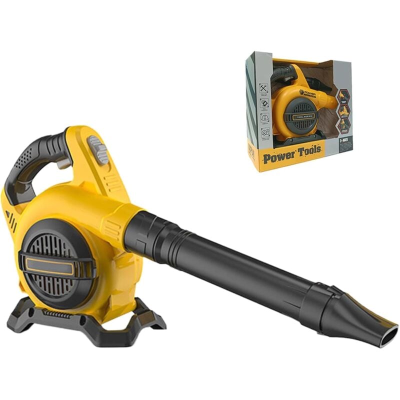 Laubbläser für Kinder, Laubbläser-Spielzeug für Kinder, Laubbläser für Kinder, der wirklich funktioniert, realistischer Laubbläser mit Griff