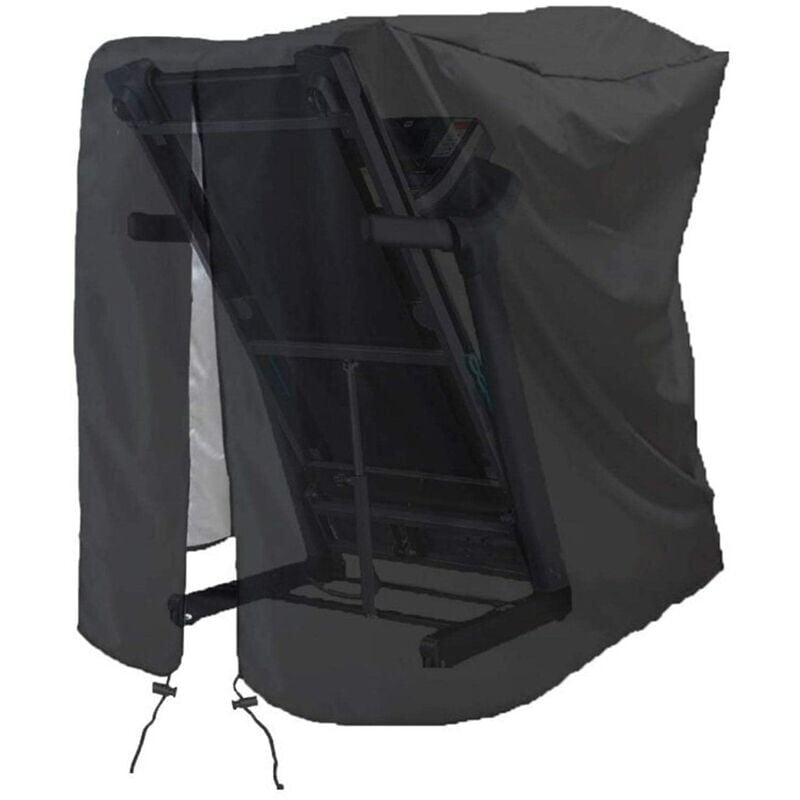 Laufbandabdeckung, faltbare Laufbandabdeckung mit Reißverschluss, staubdichte Schutzhülle für Fitnessgeräte, Laufband für Training