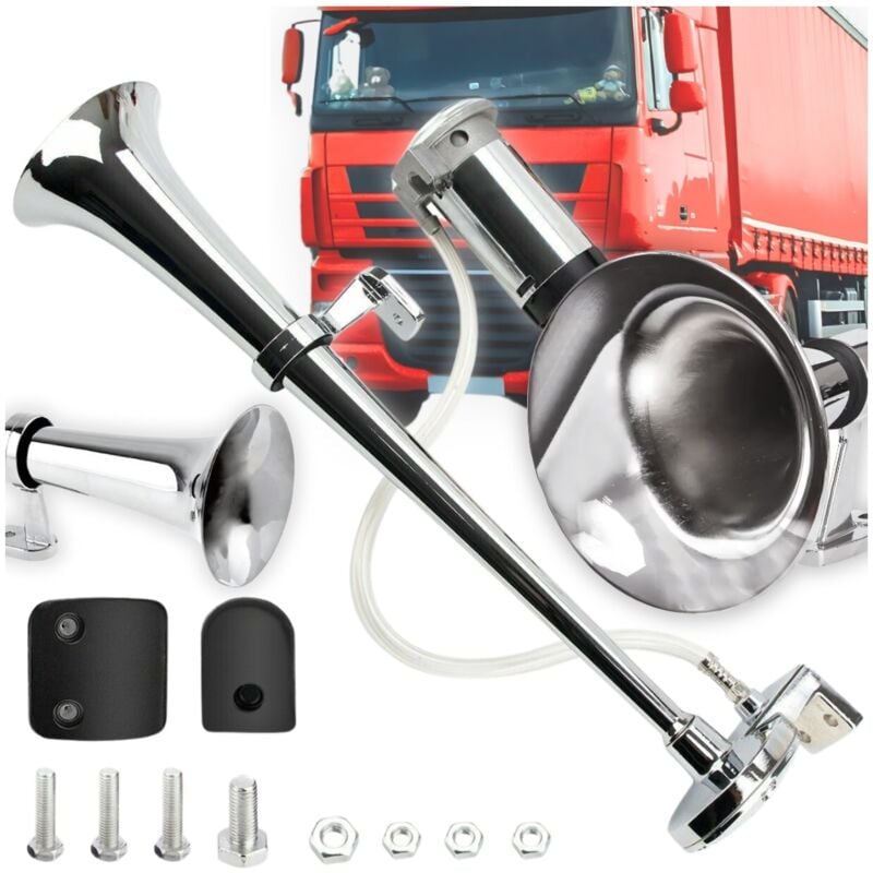 Lautes pneumatisches Horn mit Kompressor Fanfare Signal Trompete LKW 150db