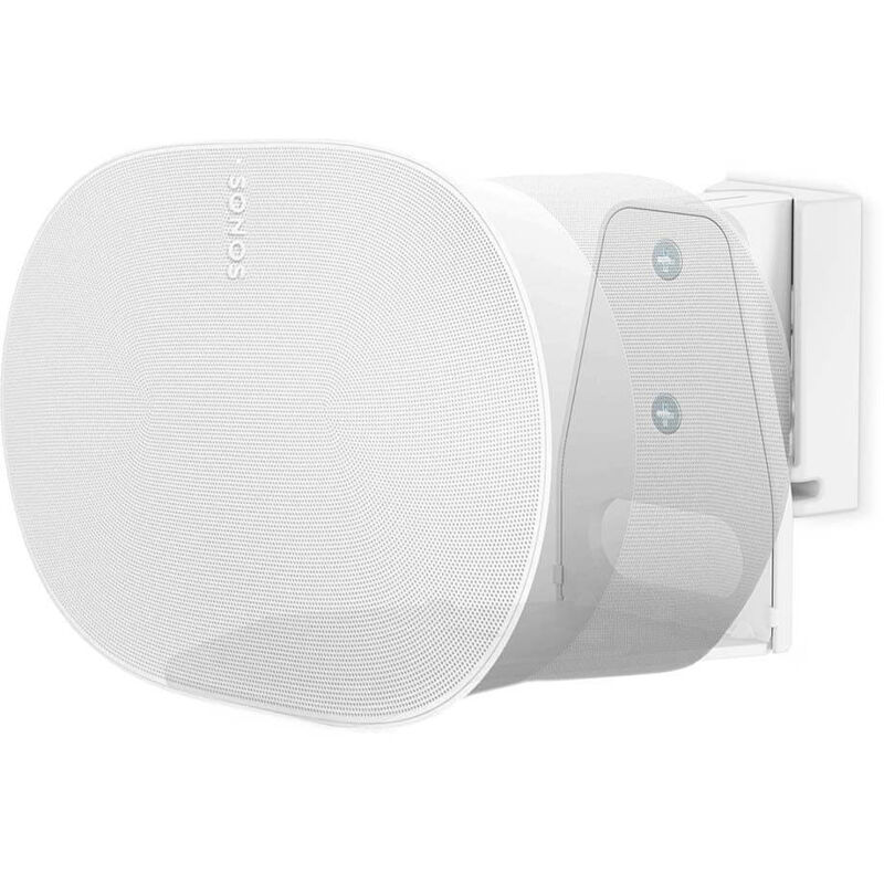 Northix - Lautsprecherhalter kompatibel mit sonos era300 wand 5 kg drehgelenk neigung kippbar drehbar abs metall weiss