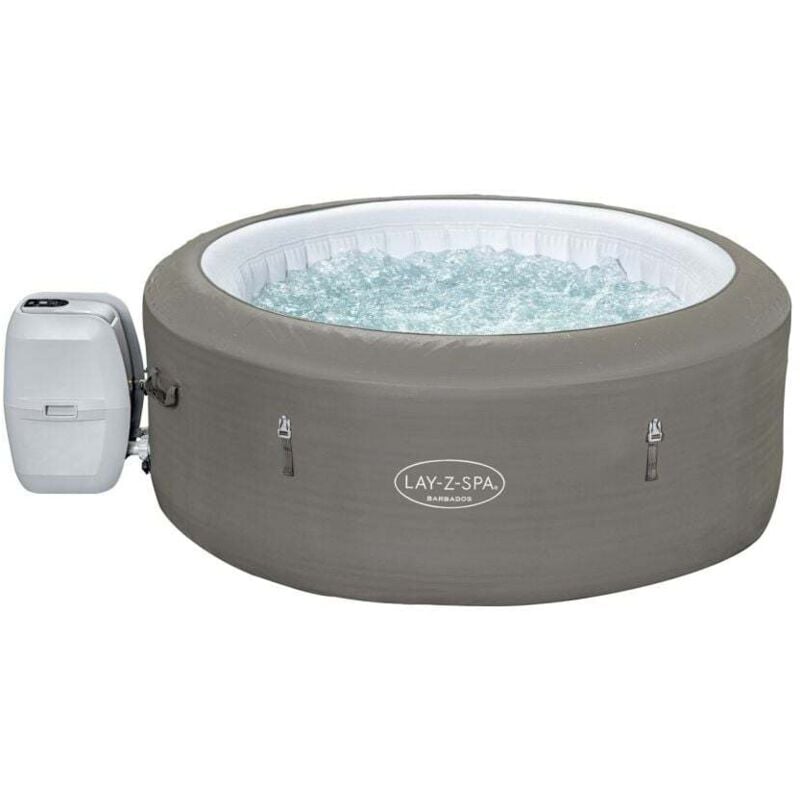 Lay-z-spa® WLAN-Whirlpool Barbados AirJet Außenwhirlpools 180 x 66 cm - Bestway