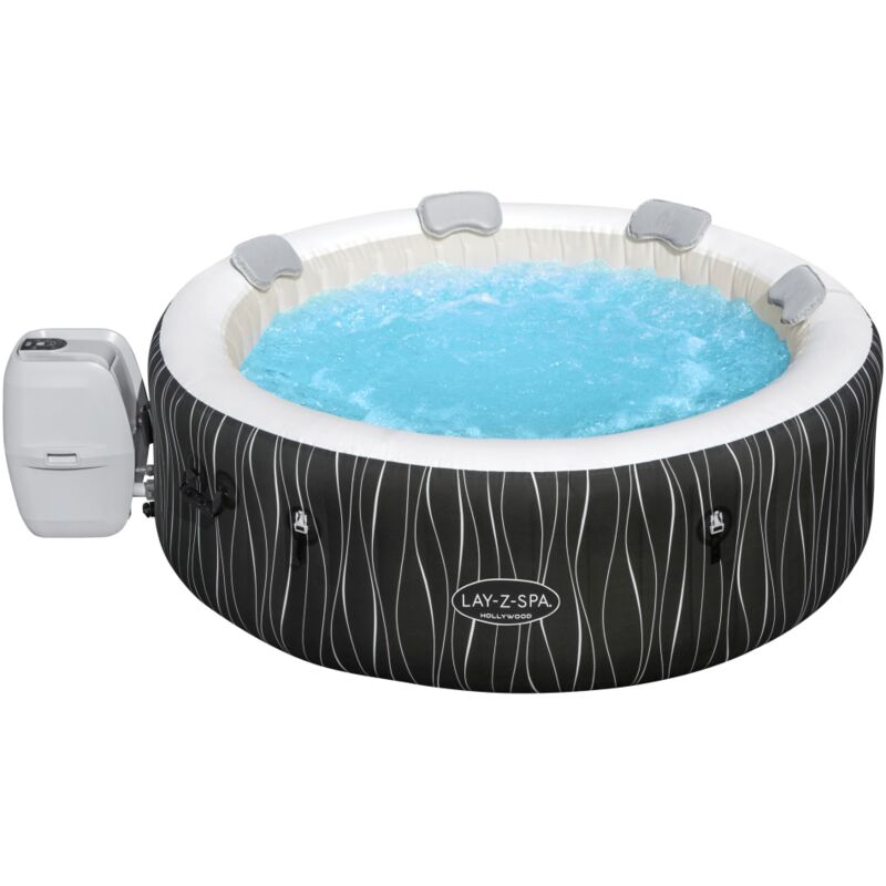 Bestway® LAY-Z-SPA® LED-Whirlpool Hollywood AirJet Ø 196 x 66 cm, rund - Bestway 60059 318872
