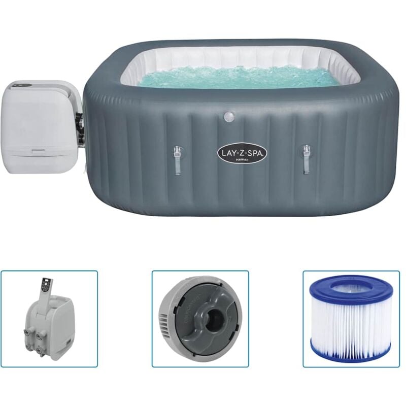 Lay-Z-Spa Whirlpool Aufblasbar Hawaii HydroJet Pro Bestway