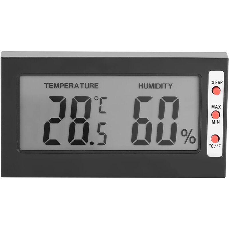 Lcd Digital Temperatur Luftfeuchtigkeitsmesser Mini Digital Thermometer Hygrometer Sensor Mini lcd Hygrometer für Home Office Garten Gewächshaus